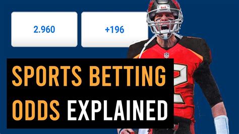 sports betting odds explained